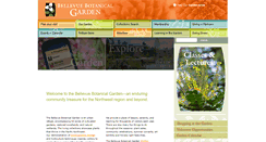 Desktop Screenshot of bellevuebotanical.org